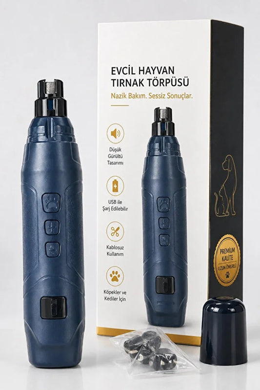 PetWoro V2 Şarjlı pet tırnak öğütücü